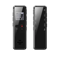 Профессиональный мини-цифровой диктофон 8G металлический oled-дисплей 1536 кбит/с диктофон для голосовой активности на большие расстояния аудиомагнитофон ручка