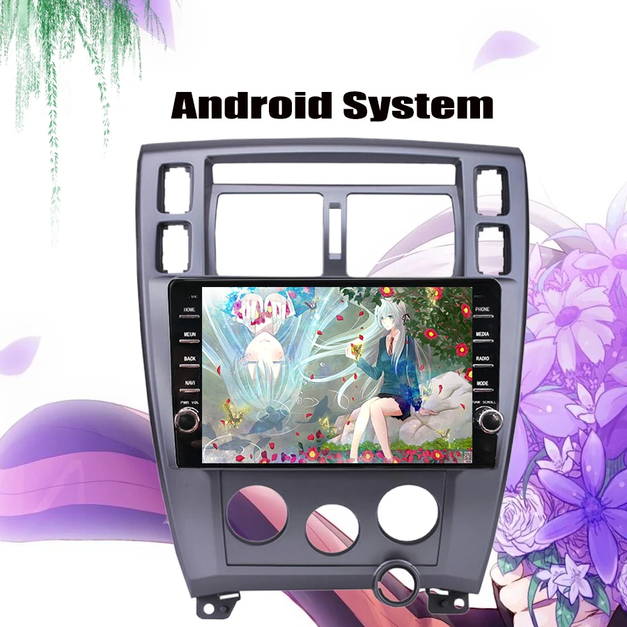 

9" Android 9.0 Car Radio GPS Navigation Multimedia Player 4+64GB Head Unit For Hyundai Tucson LHD 2006 -2013 Car Radio Stereo
