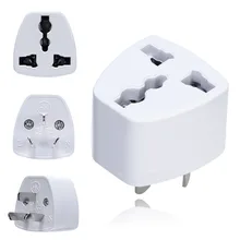 Universal UK US EU AU Plug Adapter 3 Pin AU Australia Travel Power Adapter AC Charger Converter Socket Electric Outlet Universal UK US EU AU Plug Adapter 3 Pin AU Australia Travel Power Adapter AC Charger Converter Socket Electric Outlet