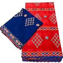 Самая замечательная хлопок звезда карты узор 5+ 2 ярдов швейцарская вуаль кружева 2WS7 отличное качество хлопок кружево ткань