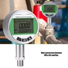 0~ 1.6MPa гидравлический манометр. 5 цифровой динамический дисплей Нержавеющая сталь гидравлический Манометр с M201.5 разъем-1 шт