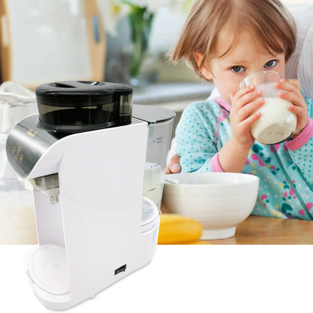 

Gustino GS-801 Automatic 1.8L Baby Smart Milking Machine Intelligent Instant Milk Frother Touch Screen For Mother