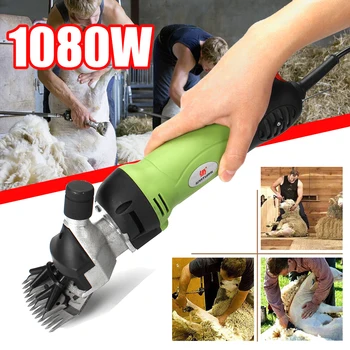 

1080W Sheep Shearing Machines Electric Scissor Sheep Clippers Sheep Goats Alpaca Shears Animal Hair Shearing Cutter Wool Machine