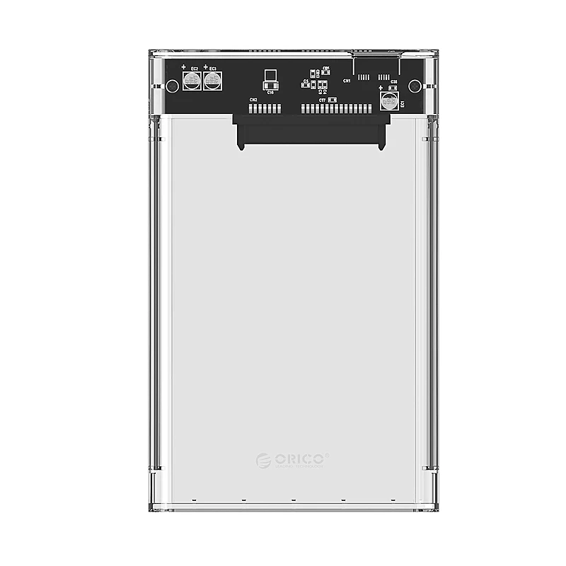 Прозрачный корпус для жесткого диска Orico 2139U3 2 5 дюйма адаптер Sata к Type C