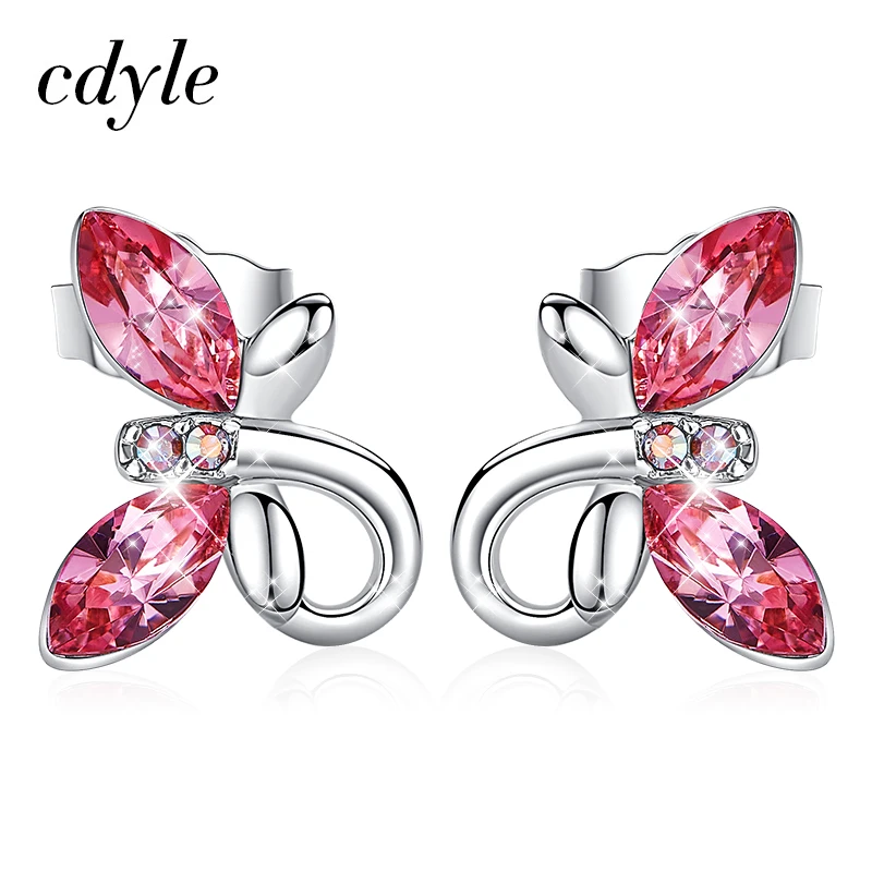 Cdyle Parrure Bijoux Femme, украшенное кристаллами, кольцо, 925 серебро, подарки для женщин, кольцо в виде животного, ювелирное изделие