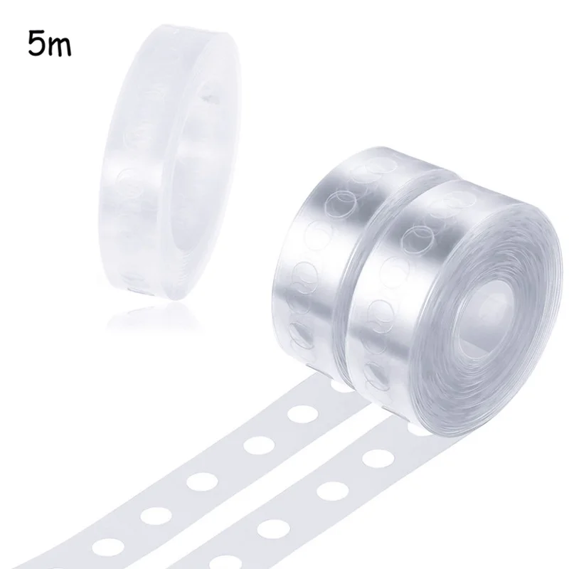 

1 Pcs Roll 5m Balloon Decorating String DIY Balloon Arch Strip Tape Cake Gift Table Party Decor Transparent Balloon Strip