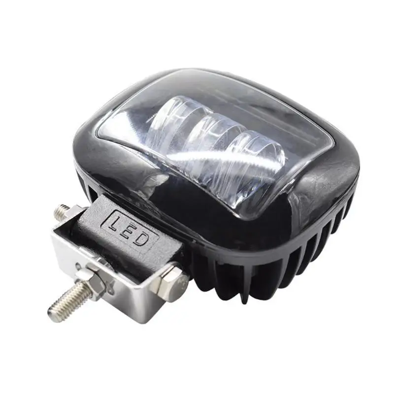 

12~80 V 30W Spot Flood Combo Beam LED Offroad Work Light Car Boat Driving Fog Lamp Black aluminum alloy Led car light
