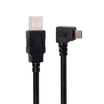 

Cablecc 3m Right Angled 90 Degree Micro USB Male to USB 2.0 Data Charge Cable for Phone & Tablet