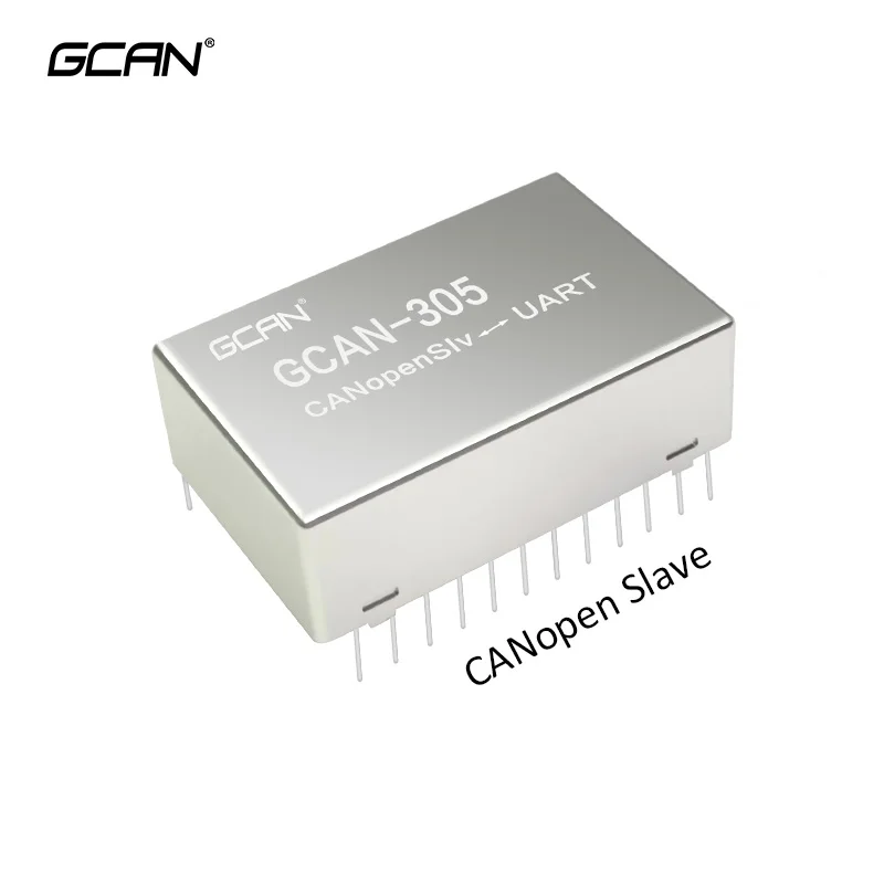 

GCAN-305 Embedded CANopen slave to UART Module add CANopen capablity to UART Serial device