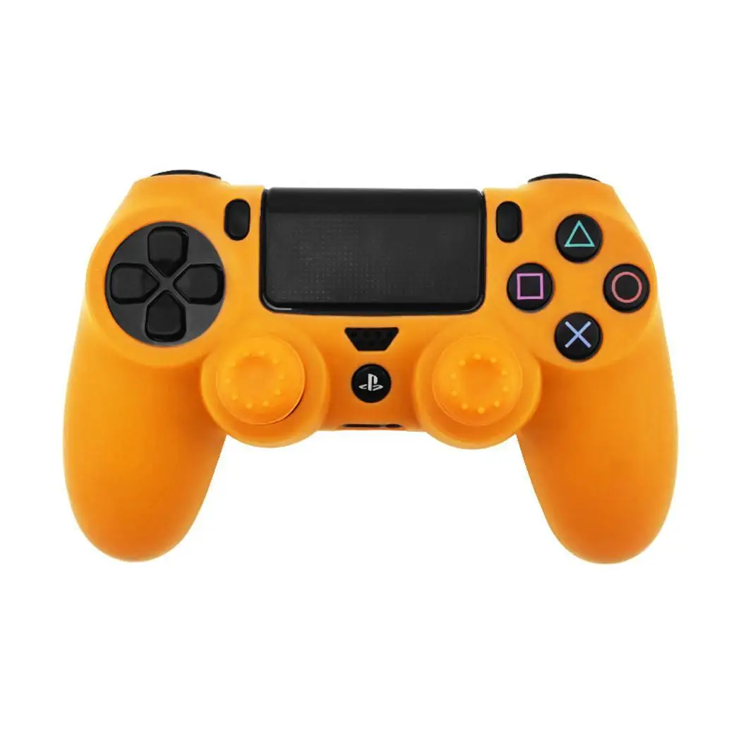 Мягкий силиконовый чехол для PS4 Pro с тонкой ручкой прочный захват