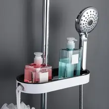 Регулируемая душевая стойка для ванной комнаты мыльница коробка держатель мыло поддон шампунь банное полотенце поднос полка для ванной душ хранение