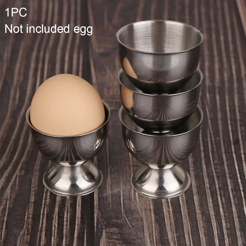

Eggs Tool Storage Holder Cup Kitchen Stand Soft Boiled Tray Safe Stainless Steel