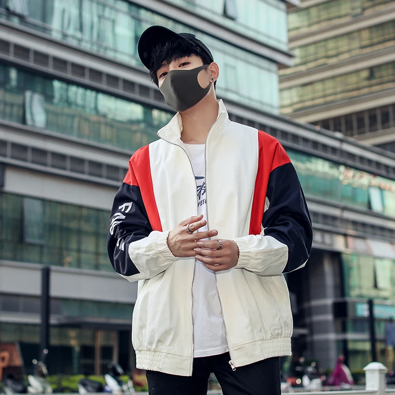 2019 New Fashion Causal coats Male clothes streetwear jacket men Zipper tracksuit Free shipping