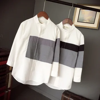 

Casual men's sleeves long-sleeved Korean version of the self-cultivation trend handsome youth short-sleeved shirt summer On Sale
