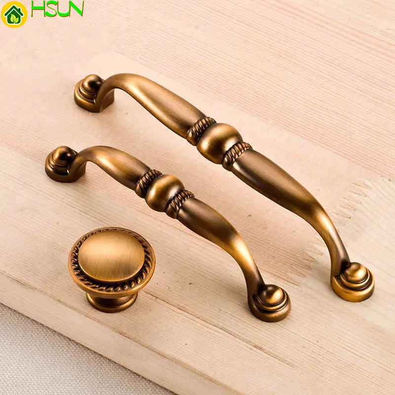 

Retro Dresser Knobs Drawer Pull Handles Bronze Rustic Kitchen Cabinet Handle Door Handle Furniture Hardware