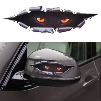 

Peeking Monster Leopard Auto Car Truck Walls Windows Decal Sticker Graphic Decor