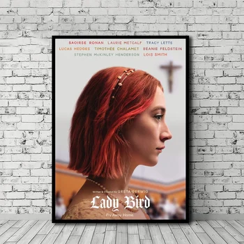 

Lady Bird Poster Movie Art Canvas Painting Print Wall Art Home Decor No Frame Dropshipping