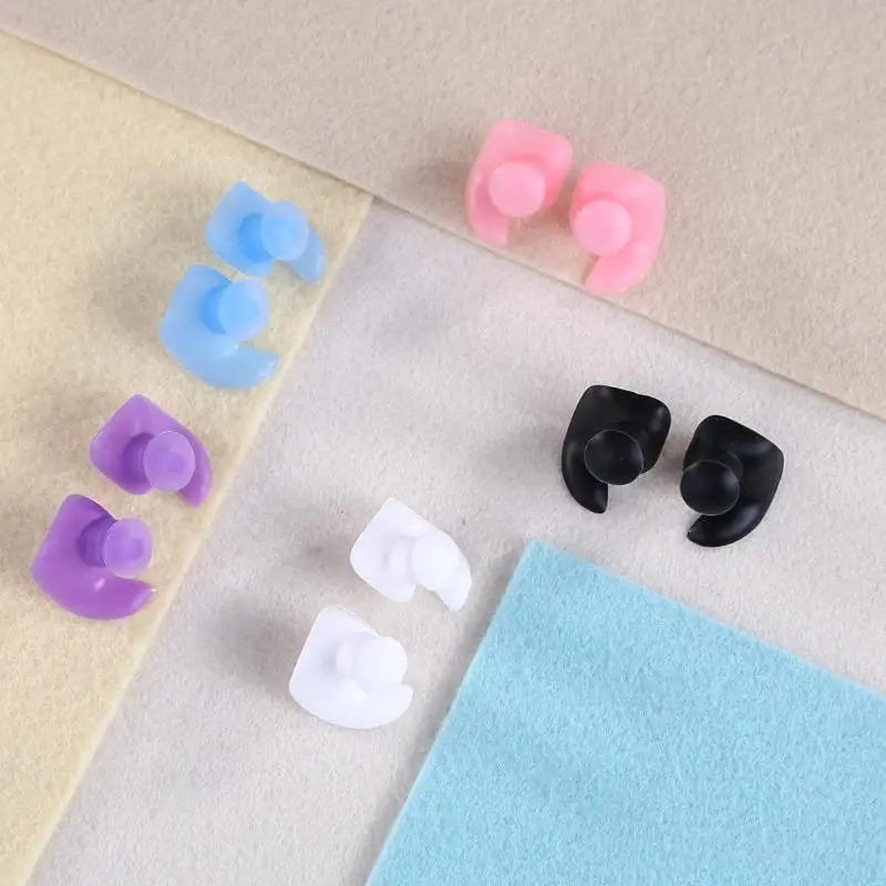 للماء سماعة سيليكون مكافحة الضوضاء السباحة الغوص الرياضية دوامة سدادات سماعات الأذن المقابس المياه أدوات رياضية