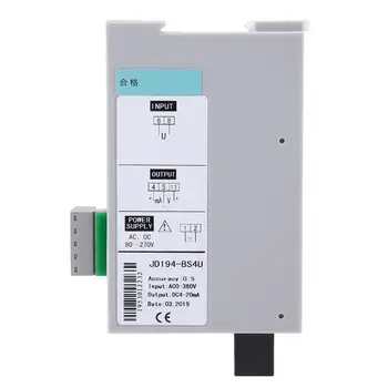 

45-60Hz 0.5 Grade Single Phase Alternating Current Transmitter 35mm sensor de presion con transmisor JD194-BS4U