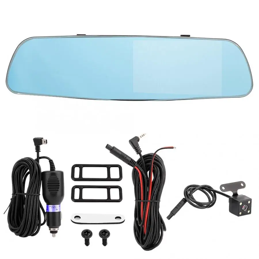 

DVR Camera 7.0" 1080P Touch Screen G-sensor Car Rearview Mirror Camera Driving Recorder car dash camera