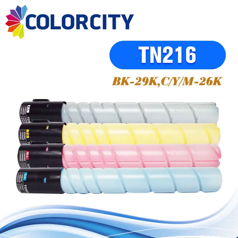 1 комплект совместимый тонер картридж TN216 TN 216 для KONICA MINOLTA BIZHUB C220 280 360 7722 7728 7128 C280 c360