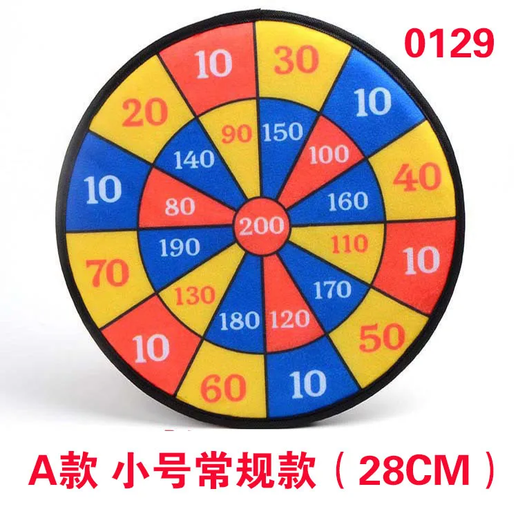 

28CM/36CM Cloth surface self-adhesive target Plastic Darts Board Set Ball Needle Flocking Dart Board For Children Adult