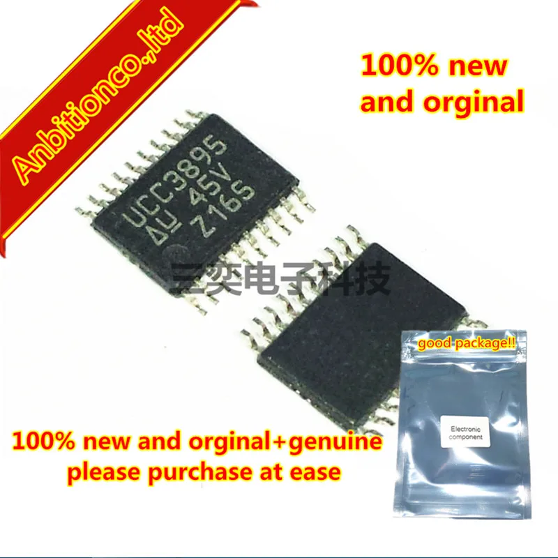 

5pcs 100% new and orginal UCC3895PWTR UCC3895PW TSSOP20 BiCMOS Advanced Phase Shift PWM Controller in stock