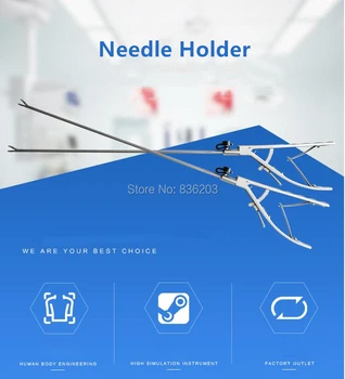 

Needle Holder fo laparoscopic medical instruments traumatic pistol medical skeleton anatomy training Simulator anatomy pratice