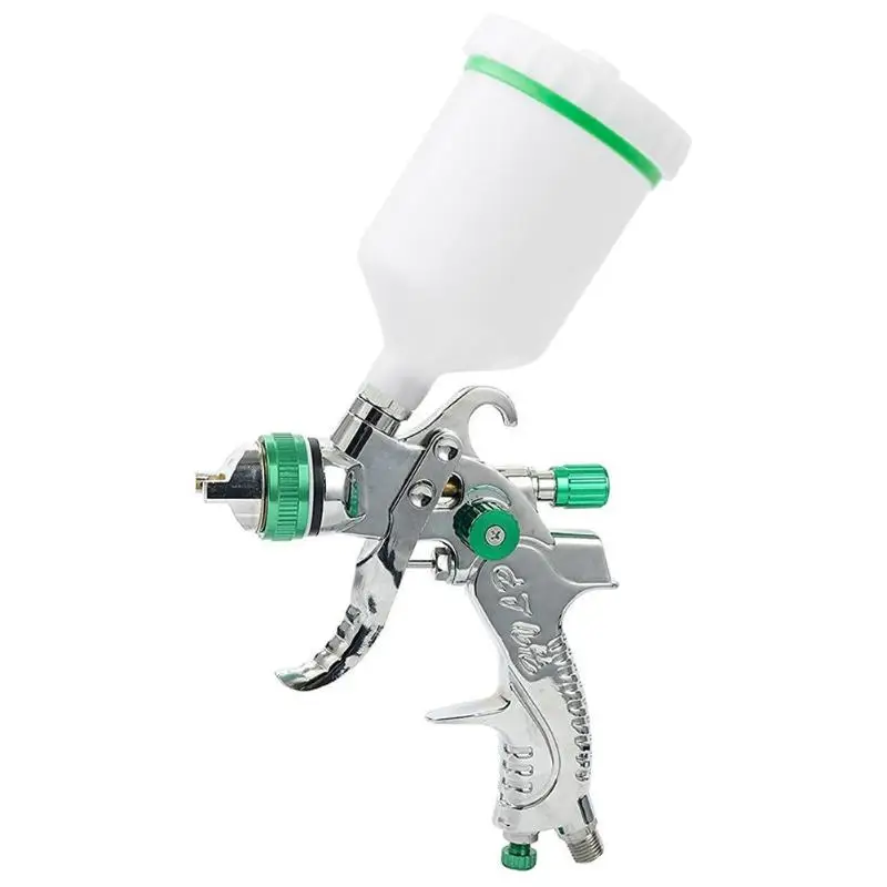 

Mini Air Paint HVLP Spray Gun Gravity Feed Vehicle Car Cake Paint Airbrush
