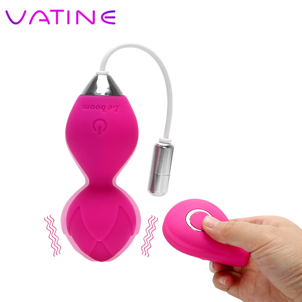 Purchase Price of  VATINE Wireless Remote Control Sex Vibrator Kegel Ball Clitoris Stimulator Vibrating Egg Exercise V