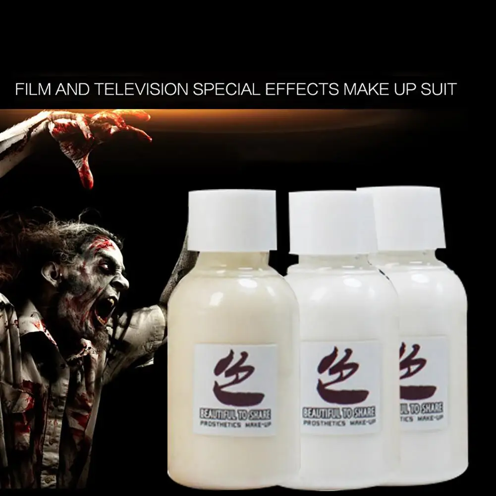 

30ml Special Effects Drama Halloween Makeup Fake Wounds Scars Glue Skin Wax Hot