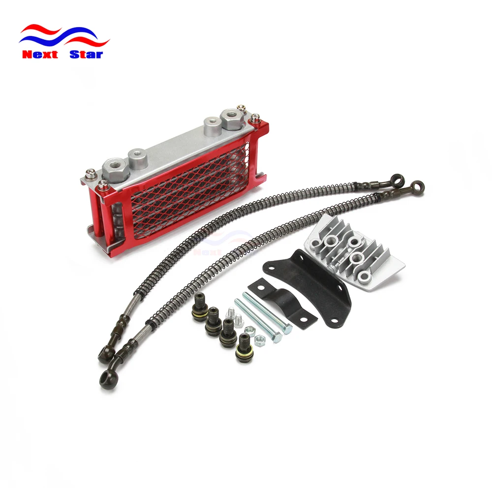Радиатор охлаждения масла для мотоцикла Loncin ZongShen Lifan Shineray Yinxiang 50CC 70CC 90CC 110CC