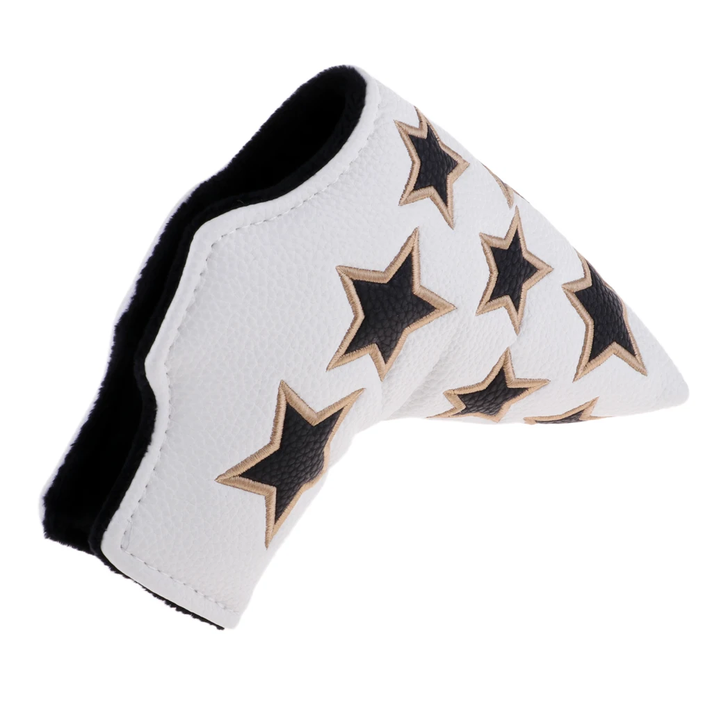 

Golf Blade Putter Head Cover Boot Headcover Protector Bag PU Sleeve