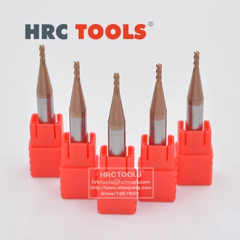 

S9-d2.5x6Dx75L HRC55 6mm Alloy Carbide Tungsten Steel Spiral 4 Flute Milling Cutter Endmill