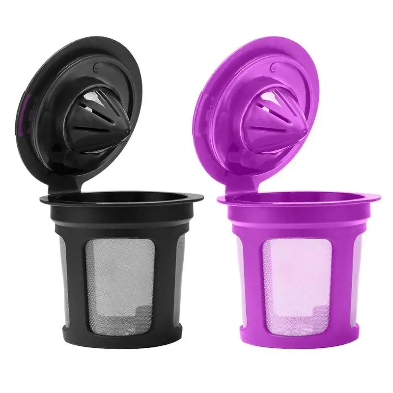 

3pcs/set Refillable Reusable Coffee Capsule Strainer Filter K-cup Keurig2.0 Coffee Filter Coffee Tools