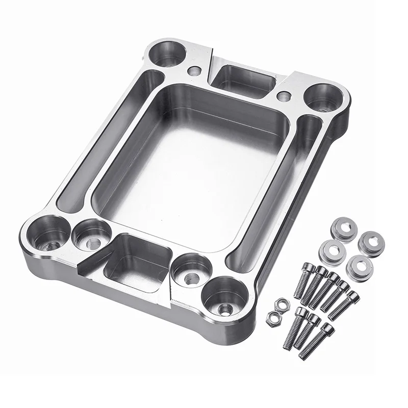 

1Set Aluminum Car Shifter Plate Base Plate New For Acura Integra 1994-2001 For Honda For Civic 1988-2000 Gear Shifter Base Plate