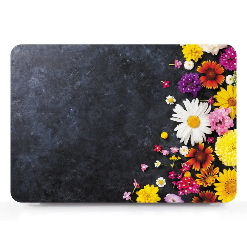 Новый Твердый чехол для ноутбука с принтом Apple Macbook Air11 Air13 Pro Retina Touch Bar 11 12 13 15
