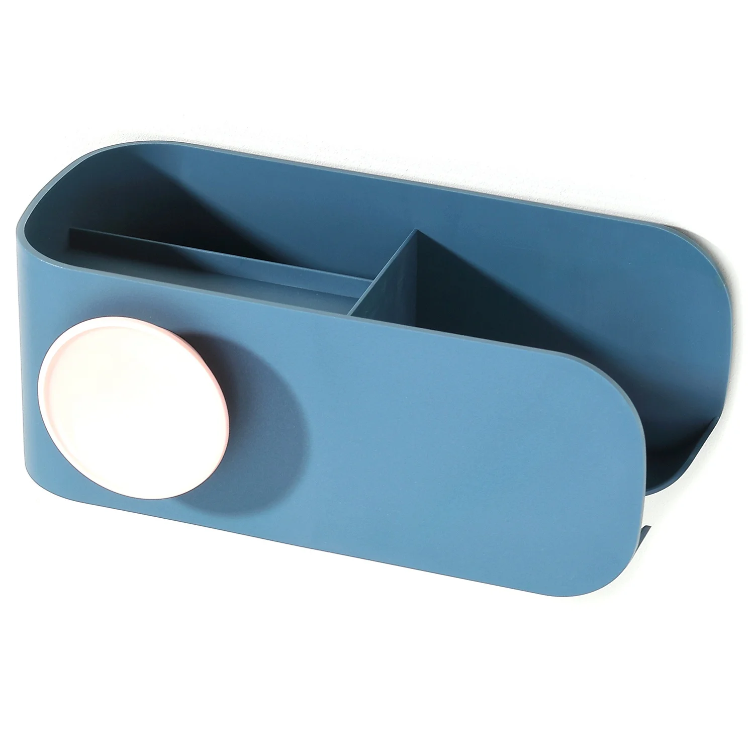 

New-Punch-Free Hair Dryer Rack Wall-Mounted Hair Drier Plastic Storage Holder Bathroom Hanger Shelf For Home Hotel Dormitory