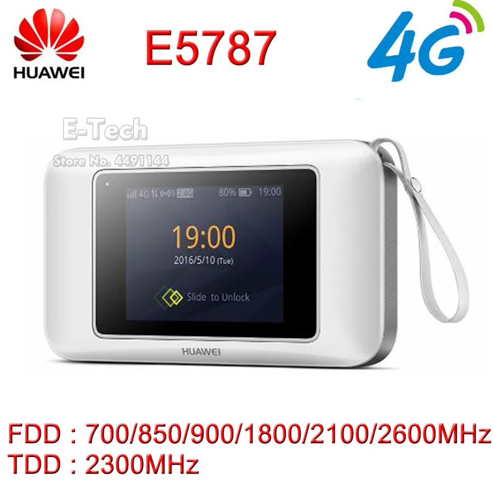 10 шт./лот Huawei E5787 E5787Ph-67a LTE Cat6 300 Мбит/с Мобильный Wi-Fi точка доступа 3000 мАч