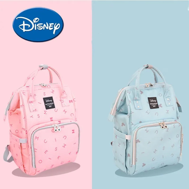 

Disney Mummy Backpack Baby Diaper Bag Large Capacity Baby Travel Nursing Backpack Fashion Maternity Bag