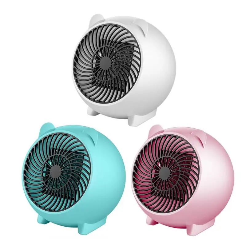 

250W Mini Electric Heater Portable PTC Indoor Winter Warmer Warming Machine Desktop Heating Fan Stove Radiator for Home