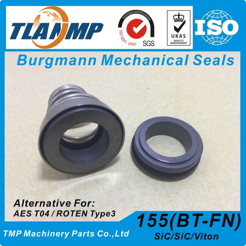 Механическое уплотнение TLANMP 155 15 (материал: SiC VIT) для насосов edua CDX 2CDX(L) | AES T04/Burgmann BT