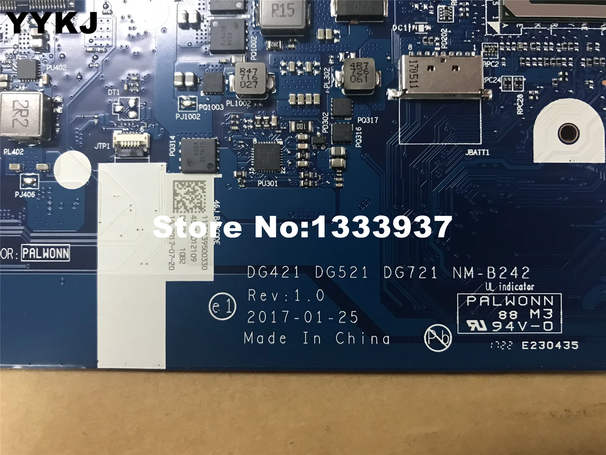 DG421 DG521 DG721 NM-B242 для lenovo Ideapad 520-15IKB 320-15IKB 320-17IKB 320-15ISK Материнская плата ноутбука I3-6006U SR2JG материнская плата