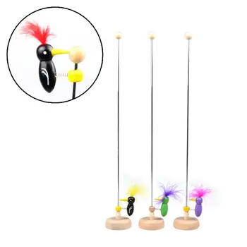 

Wooden Woodpecker Shaped Toy Kids Puzzles Educational Teaching Aids