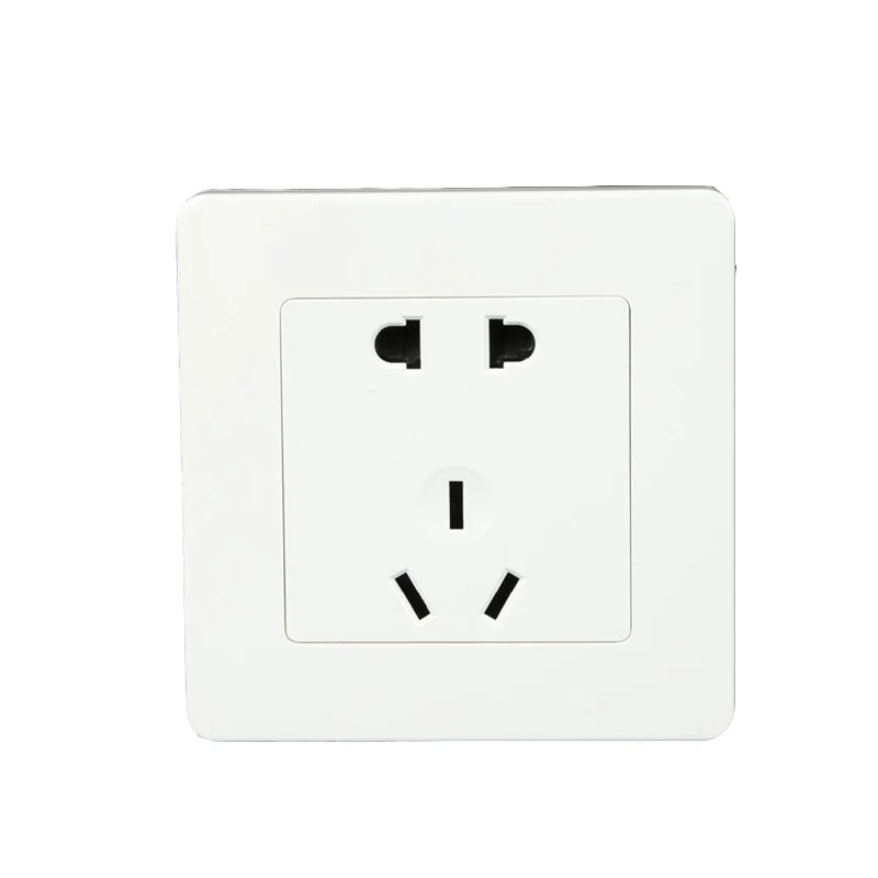 

Accor white five-hole wall socket manufacturers 5 hole power outlet household switch socket