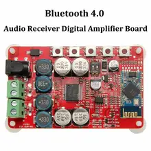 LEORY DC 8-24 в 50 Вт+ 50 Вт беспроводной цифровой HIFI Bluetooth аудио приема усилитель мощности TDA7492 чип