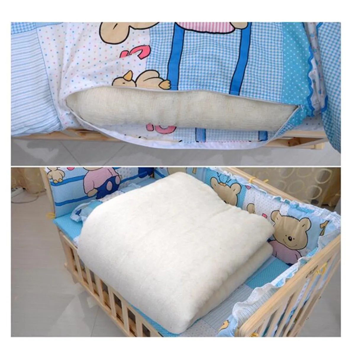 Jual 5 Pcs Bayi Nursery Bedding Set Kartun Cot Bumper Baru Lahir Lucu Nursery Bedding Set Cocok Bayi Boks Bayi Set Tempat Tidur 120X60 Cm