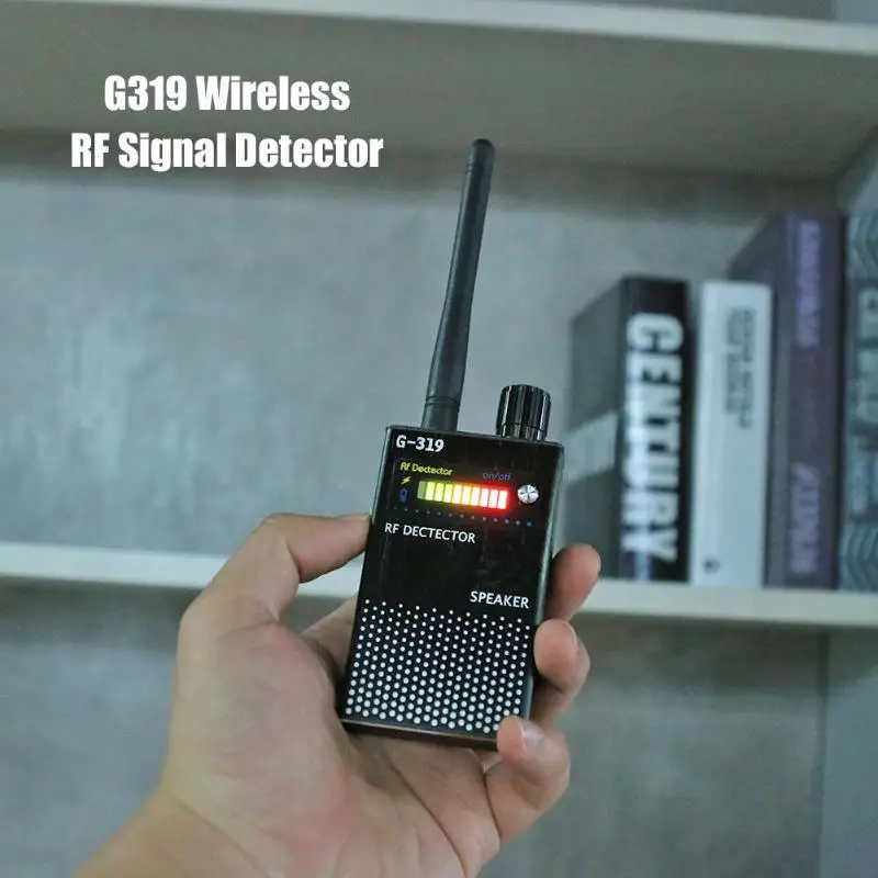 

G319 US Plug Wireless RF Signal Detector Anti-GPS Locator Cell Phone Detector Full Range Bug Detector Finder Security Dropship