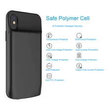 3600 мАч Внешний аккумулятор, чехол для iPhone X/Xs, чехол для внешнего резервного зарядного устройства, чехол для iPhone X/Xs, чехол для зарядного устройства телефона