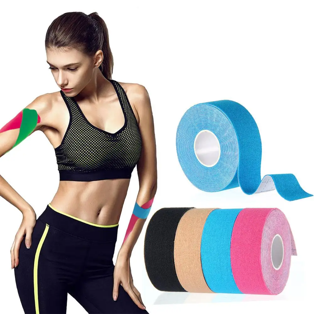 4 Colors Kinesiology Tape Muscle Bandage Sport Injury Muscle Strain